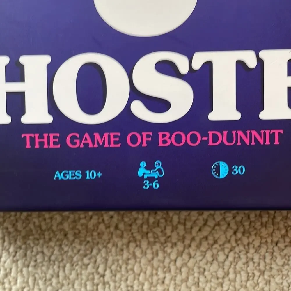 Ghosted Board Game New! Sealed Family night game! Ages 10+ (3-6 players)